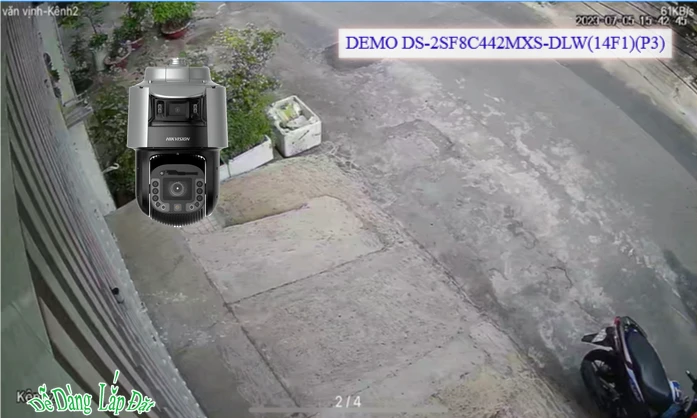 Hikvision DS-2SF8C442MXS-DLW 14F1 P3 Hình Ảnh Đẹp ✓