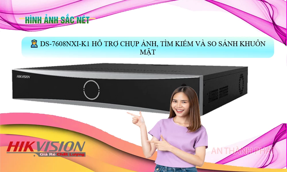 Đầu Ghi DS-7608NXI-K1 8 Kênh Đầu Ghi DS-7608NXI-K1 8 Kênh