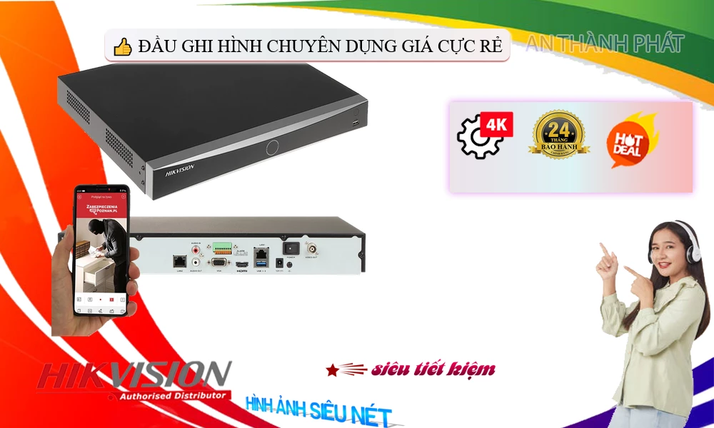 DS-7608NXI-K2Đầu ghi Camera Hikvision Hình Ảnh Đẹp DS-7608NXI-K2Đầu ghi Camera Hikvision Hình Ảnh Đẹp