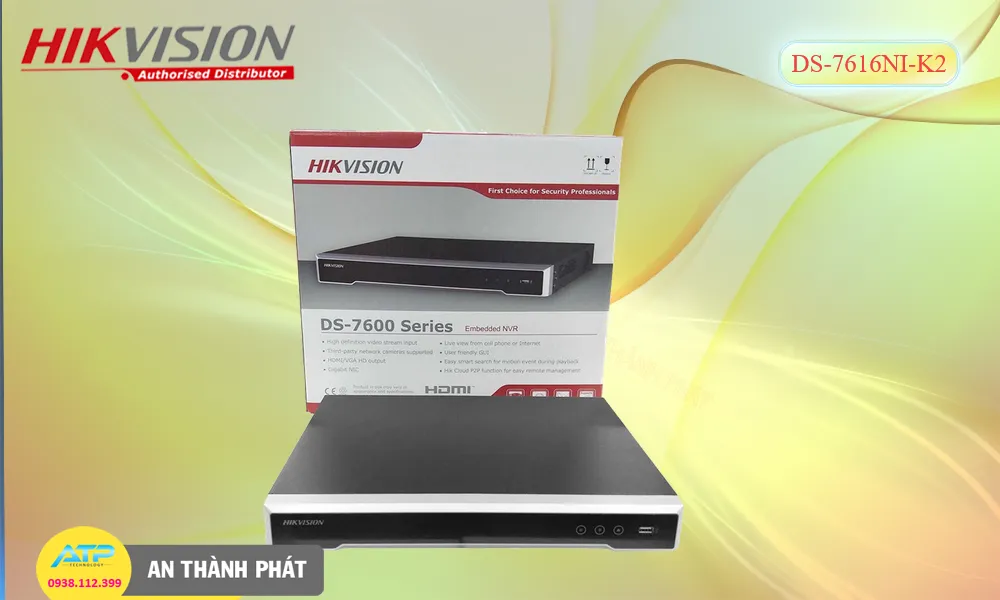 Hikvision DS-7616NI-K2 Giá rẻ ❇