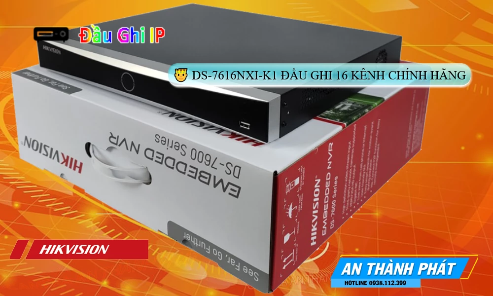 DS-7616NXI-K1 Đầu Ghi Hình Thiết kế Đẹp DS-7616NXI-K1 Đầu Ghi Hình Thiết kế Đẹp