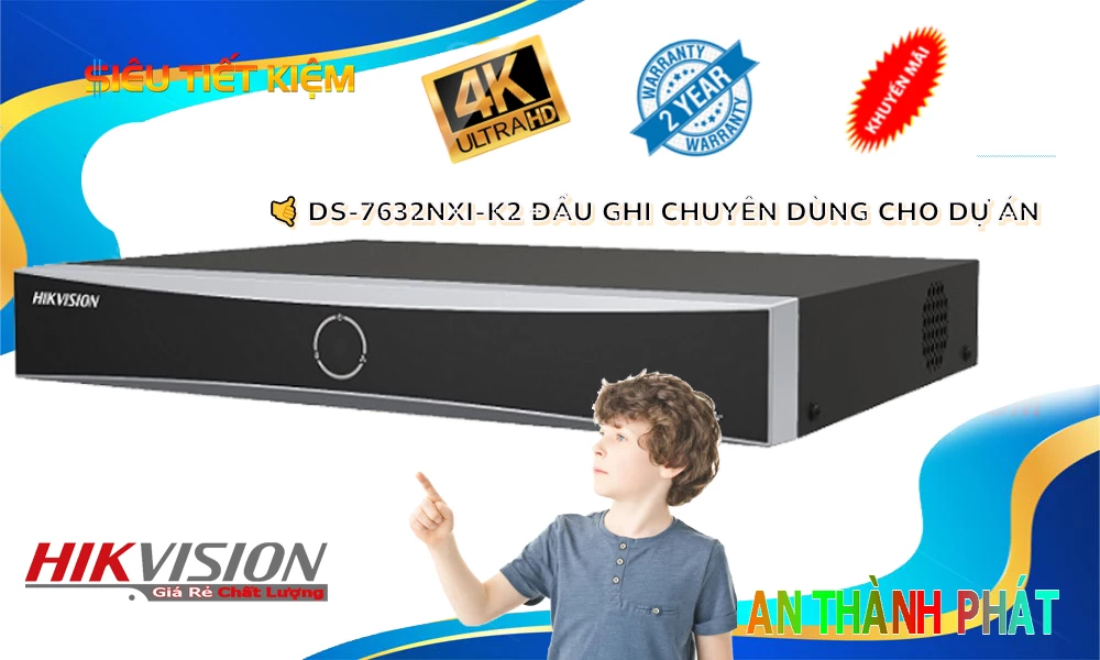 DS-7632NXI-K2 Đầu Ghi Hình Giá rẻ DS-7632NXI-K2 Đầu Ghi Hình Giá rẻ