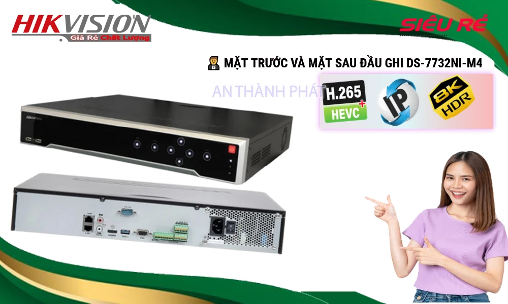DS-7732NI-M4 Đầu Ghi Hình Giá rẻ DS-7732NI-M4 Đầu Ghi Hình Giá rẻ