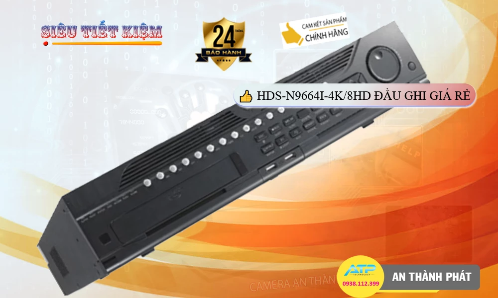 HDS-N9664I-4K/8HD Đầu Thu Hdparagon HDS-N9664I-4K/8HD Đầu Thu Hdparagon