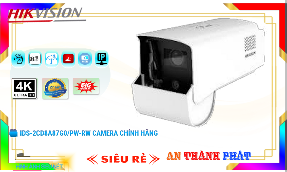 IDS-2CD8A87G0/PW-RW Camera Giám Sát IDS-2CD8A87G0/PW-RW Camera Giám Sát