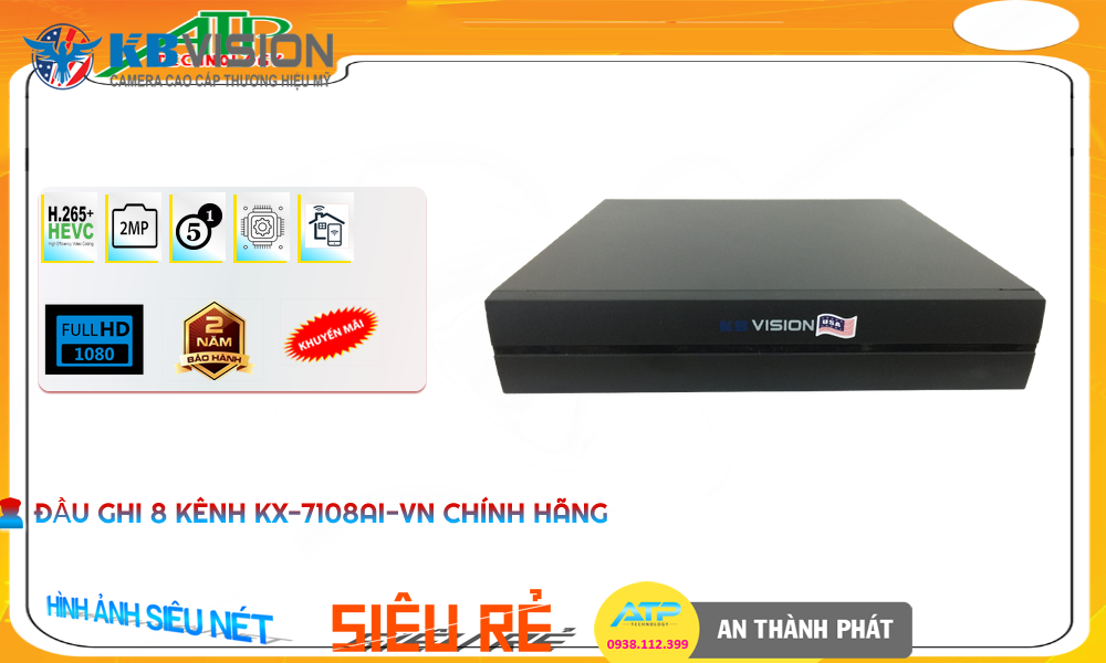 Đầu Ghi Kbvision KX-7108Ai-VN,thông số KX-7108Ai-VN,KX 7108Ai VN,Chất Lượng KX-7108Ai-VN,KX-7108Ai-VN Công Nghệ