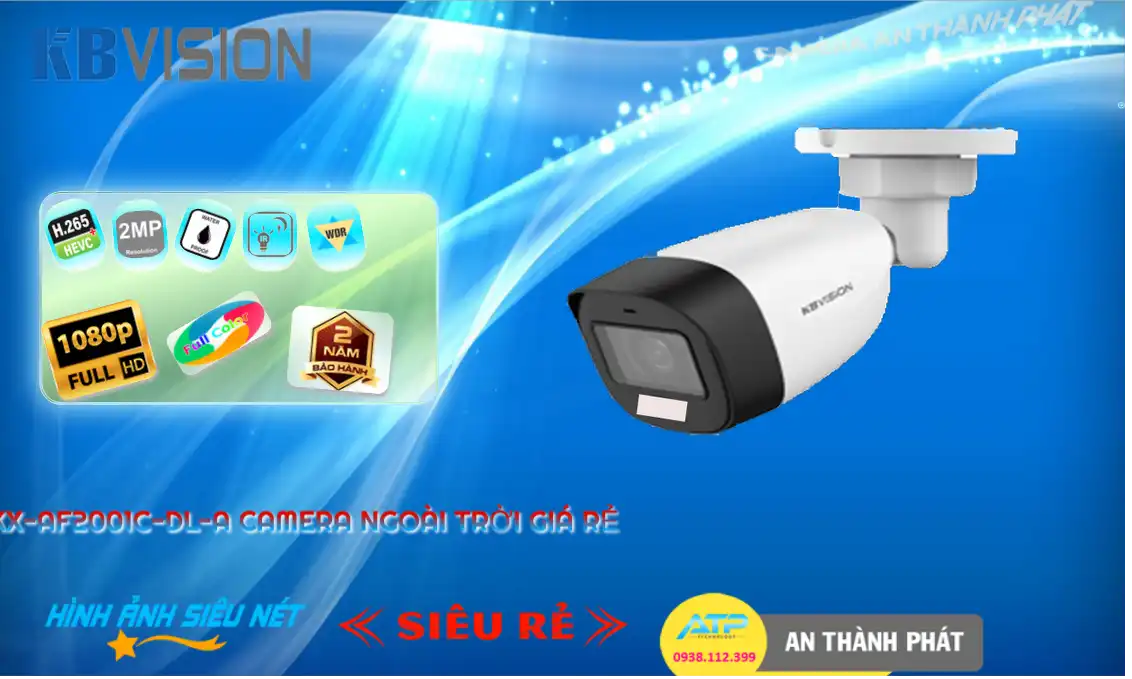 KBvision KX-AF2001C-DL-A Sắc Nét KBvision KX-AF2001C-DL-A Sắc Nét