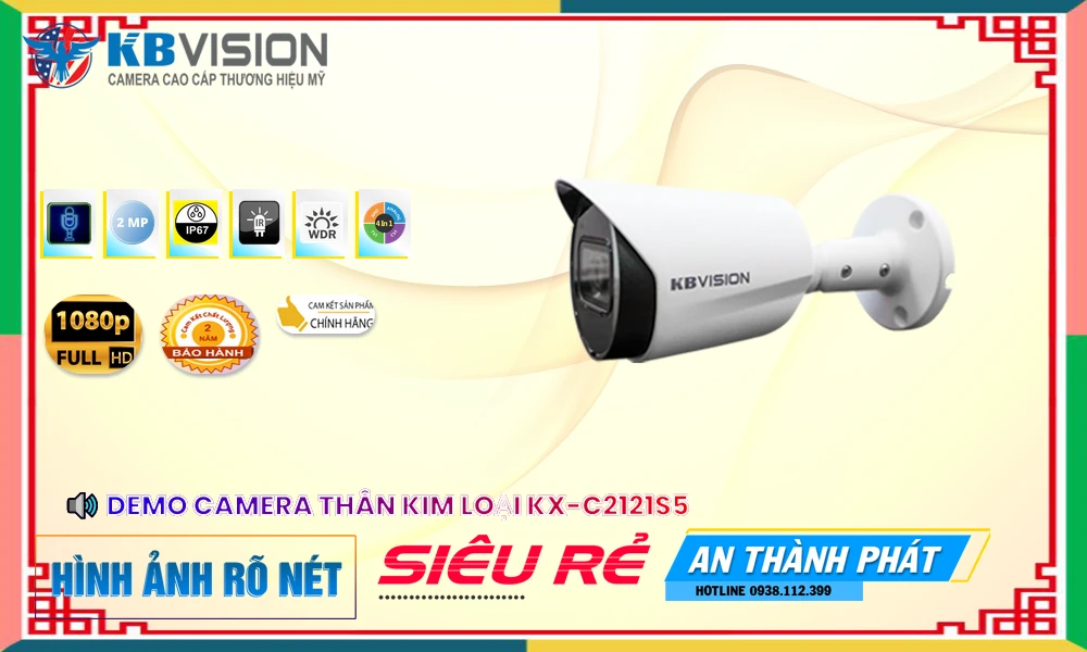 KX-C2121S5 KBvision Với giá cạnh tranh KX-C2121S5 KBvision Với giá cạnh tranh
