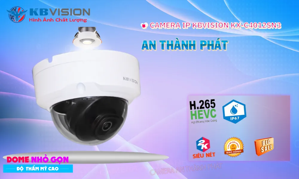 đặc điểm nổi bật của camera IP Kbvision KX-C4012SN3