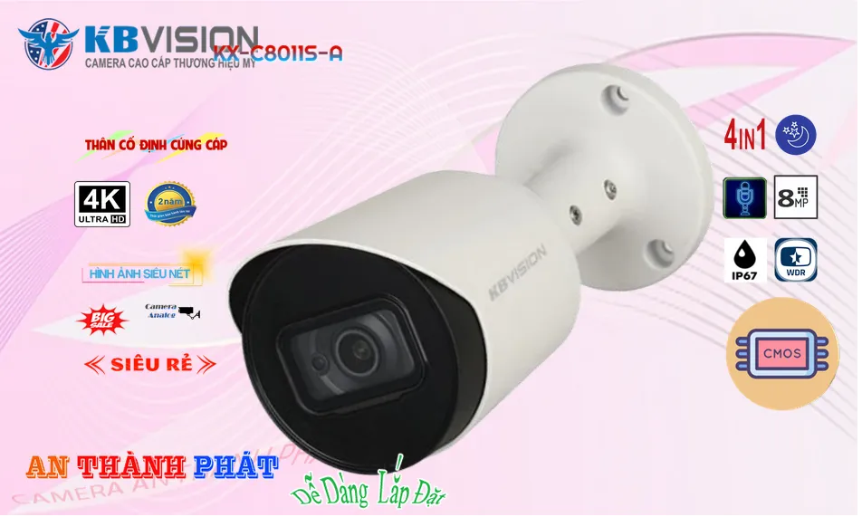 Camera KX-C8011S-A tích hợp mic Camera KX-C8011S-A tích hợp mic