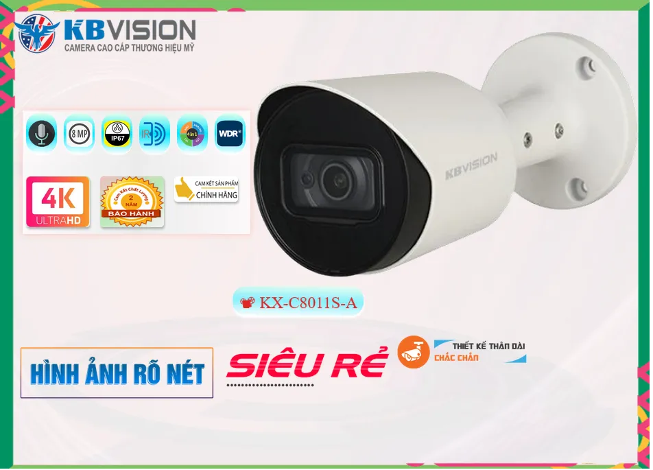 Camera KX-C8011S-A tích hợp mic Camera KX-C8011S-A tích hợp mic
