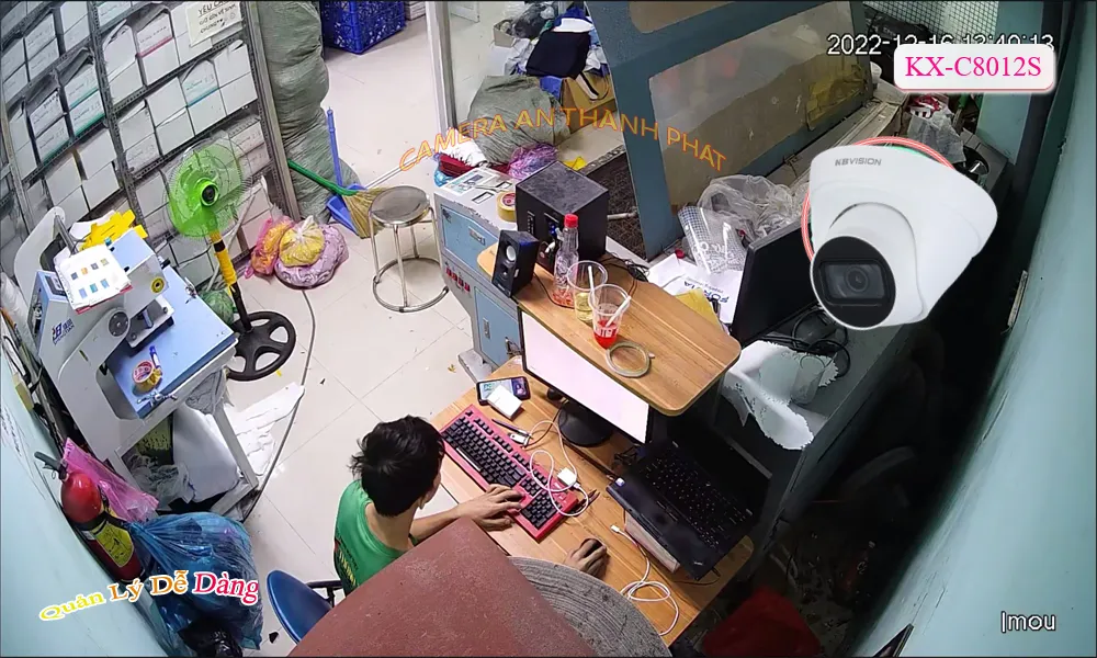  Loại Camera an ninh  Dùng Bộ Lắp Camera Cửa Hàng Kim Hoàng 4k