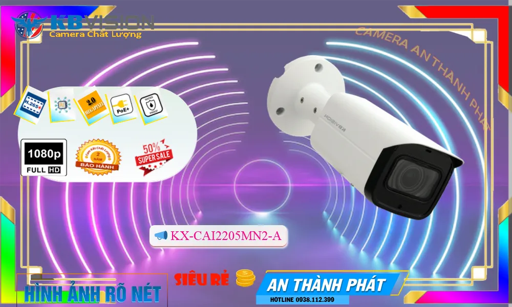 KX-CAi2205MN2-A Camera Chất Lượng KBvision KX-CAi2205MN2-A Camera Chất Lượng KBvision
