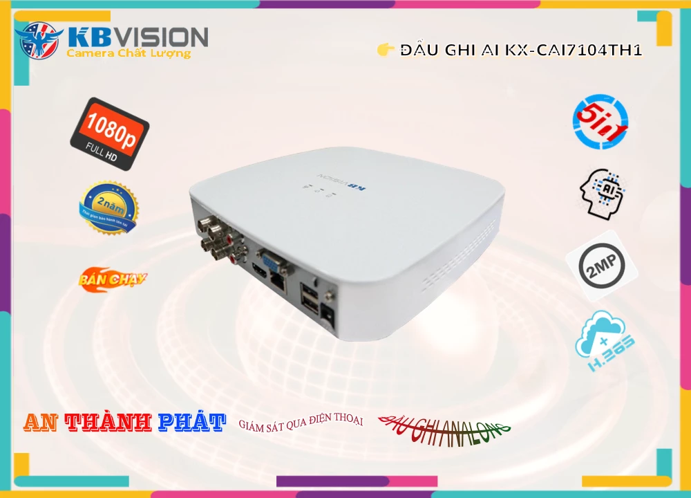 Đầu ghi KBvision KX-CAi7104TH1,KX-CAi7104TH1 Giá Hấp Dẫn, Đầu thu KTS KX-CAi7104TH1 Giá rẻ nhất,KX-CAi7104TH1 HD  Chất lượng nhất,KX-CAi7104TH1 Giá Hãng,phân phối KX-CAi7104TH1 FULL HD 1080P 2.0 megapixel ,Nơi bán KX-CAi7104TH1,KX-CAi7104TH1 Giá Hấp Dẫn,KX-CAi7104TH1 Giá rẻ nhất