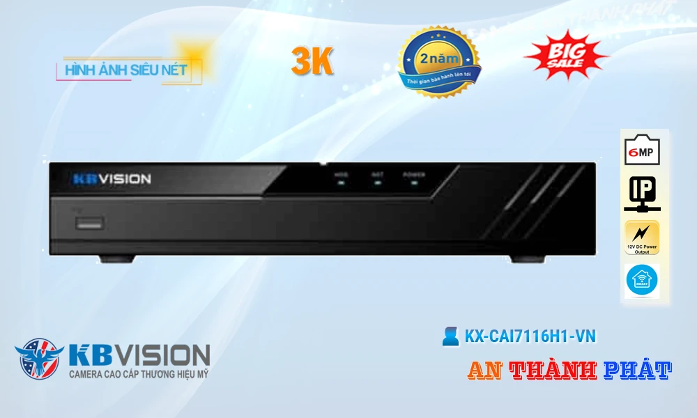 ❇ KX-CAi7116H1-VN Đầu ghi Camera KBvision Giá rẻ ❇ KX-CAi7116H1-VN Đầu ghi Camera KBvision Giá rẻ