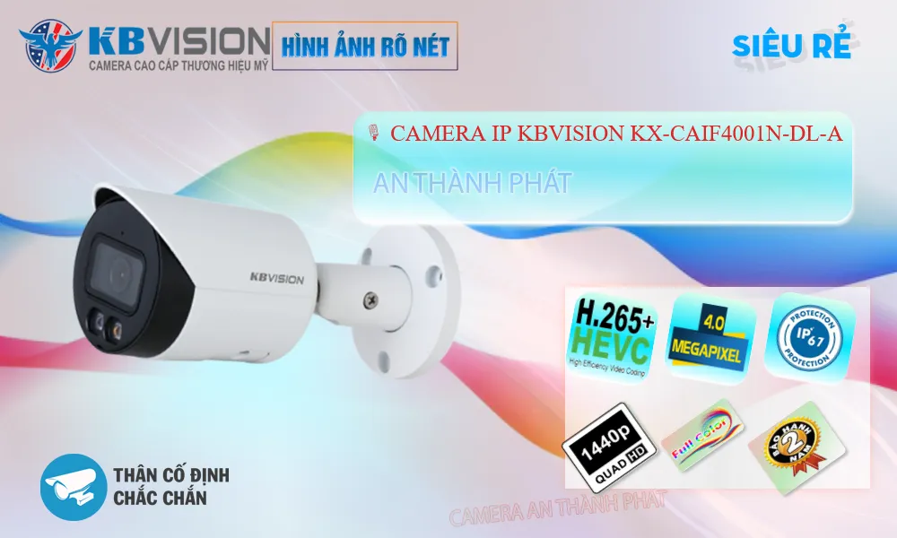 Điểm nổi bật của camera IP ngoài trời KX-CAiF4001N-DL-A