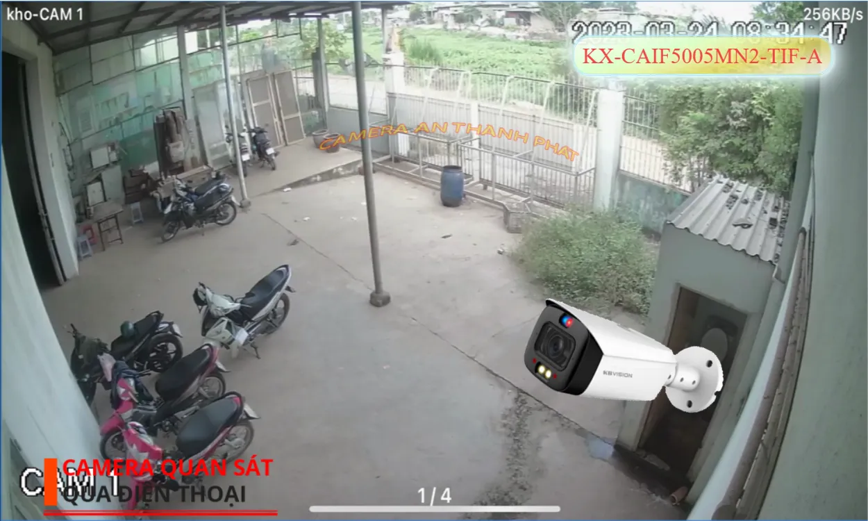 Camera KX-CAiF5005MN2-TiF-A công nghệ AI
