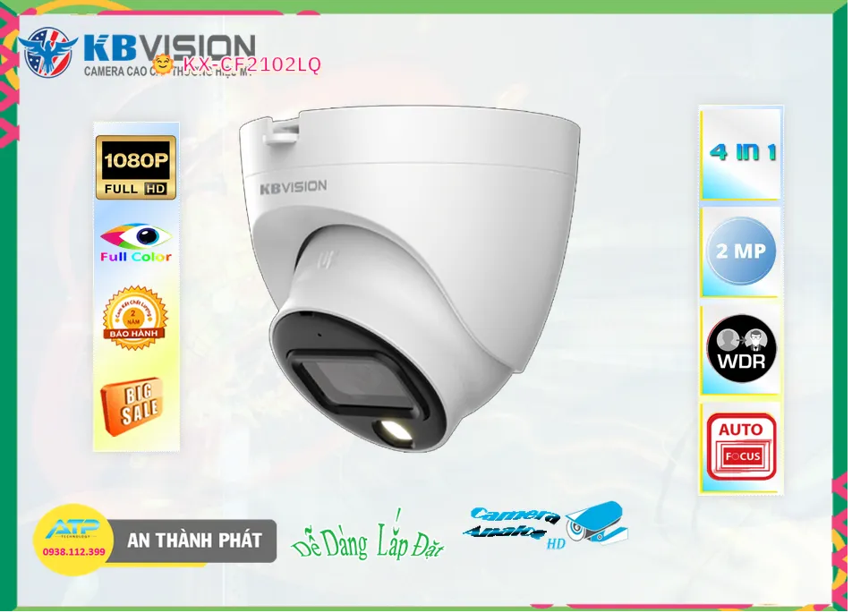 Camera KBvision KX-CF2102LQ Giá rẻ Camera KBvision KX-CF2102LQ Giá rẻ