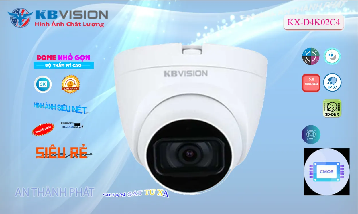 Camera KBvision KX-D4K02C4