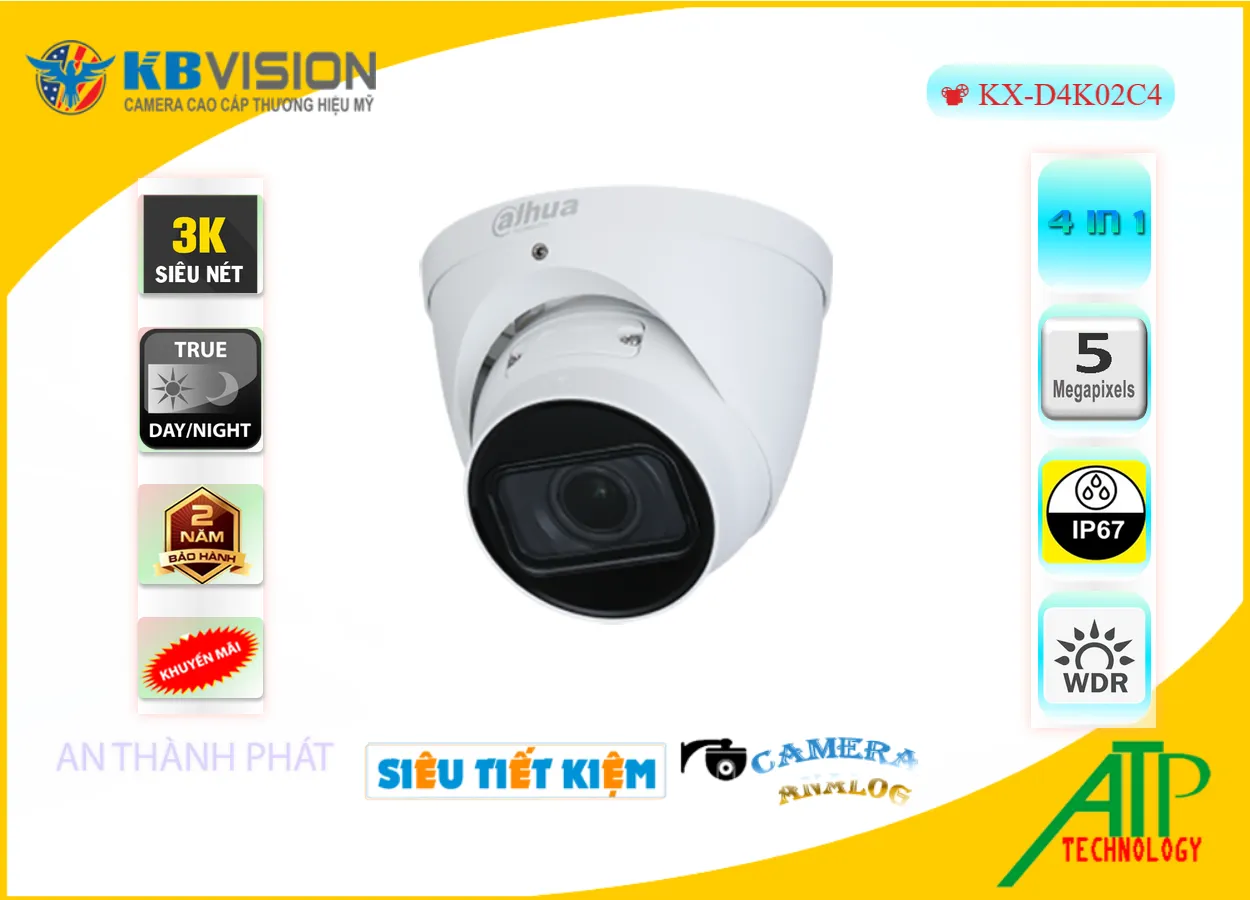 Camera KBvision KX-D4K02C4