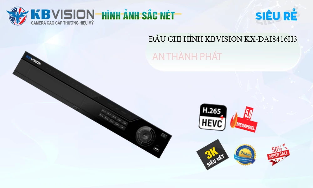 KX-DAi8416H3 Đầu Ghi Hình Chất Lượng ✨ KX-DAi8416H3 Đầu Ghi Hình Chất Lượng ✨
