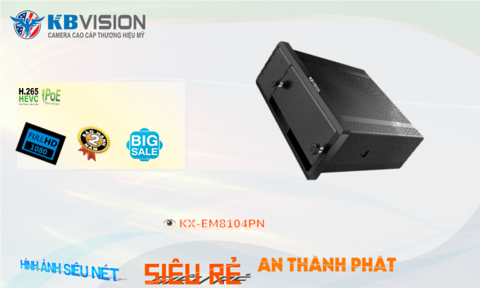 Đầu Ghi Camera KBvision KX-EM8104PN Sắc Nét Đầu Ghi Camera KBvision KX-EM8104PN Sắc Nét