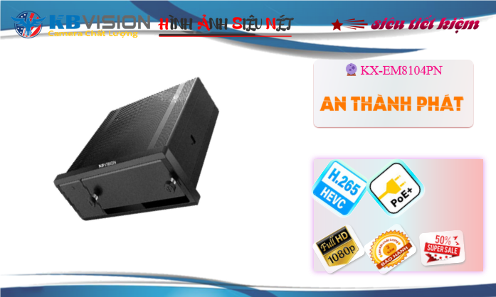 Đầu Ghi Camera KBvision KX-EM8104PN Sắc Nét Đầu Ghi Camera KBvision KX-EM8104PN Sắc Nét