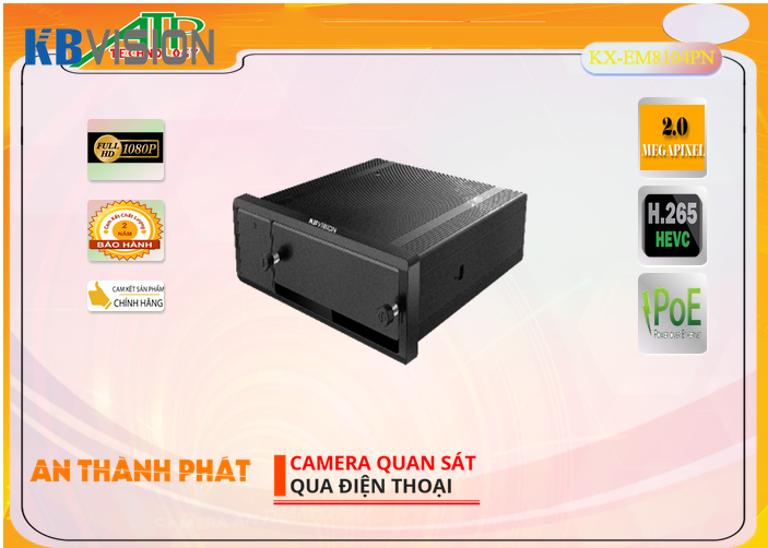 Đầu Ghi Camera KBvision KX-EM8104PN Sắc Nét Đầu Ghi Camera KBvision KX-EM8104PN Sắc Nét