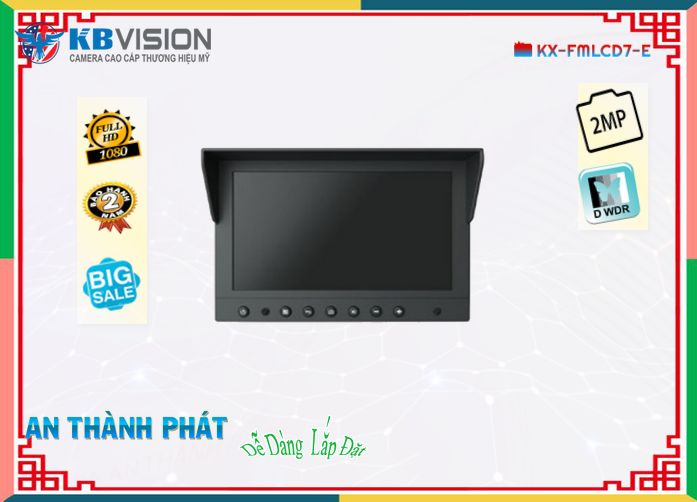 KX-FMLCD7-E Thiết bị Điện thông minh KBvision KX-FMLCD7-E Thiết bị Điện thông minh KBvision