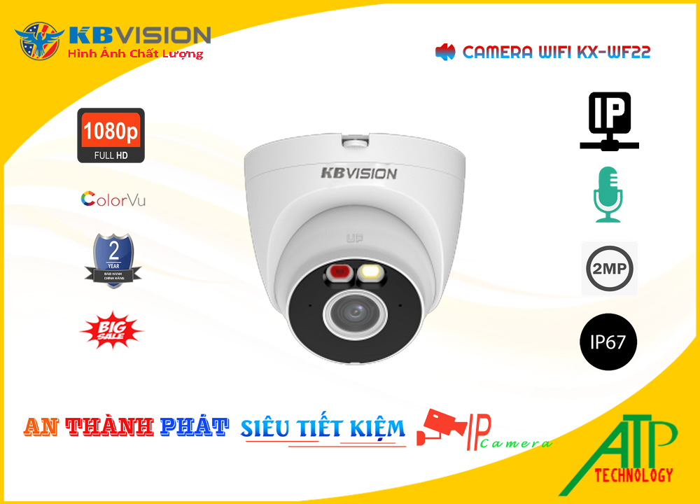 Camera KBvision Giá rẻ KX-WF22