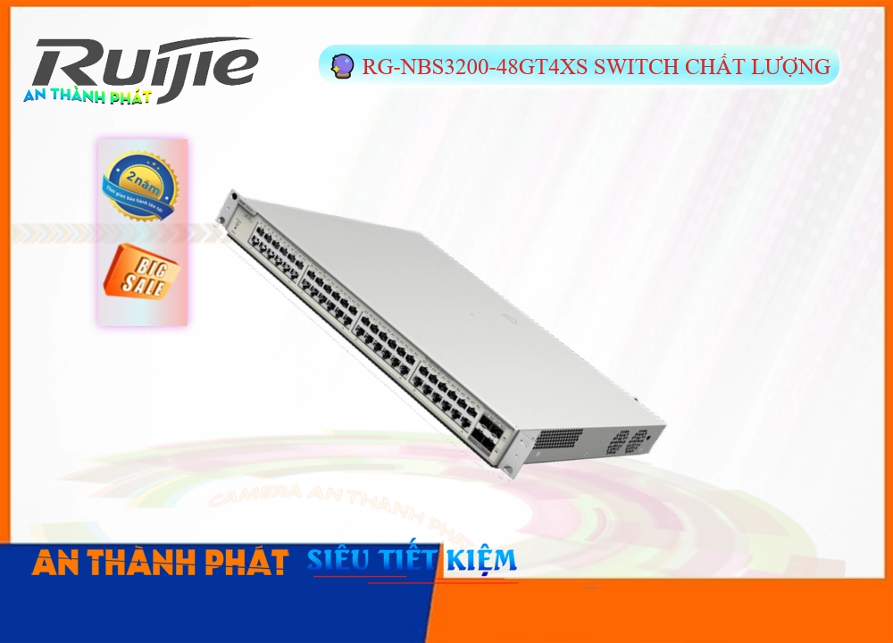 Bộ Quản Lý Mạng RG-NBS3200-48GT4XS Hãng Ruijie Bộ Quản Lý Mạng RG-NBS3200-48GT4XS Hãng Ruijie