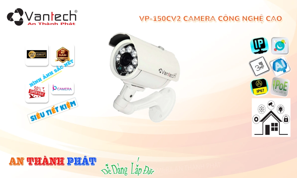 Camera VP-150CV2 3.0MP Camera VP-150CV2 3.0MP