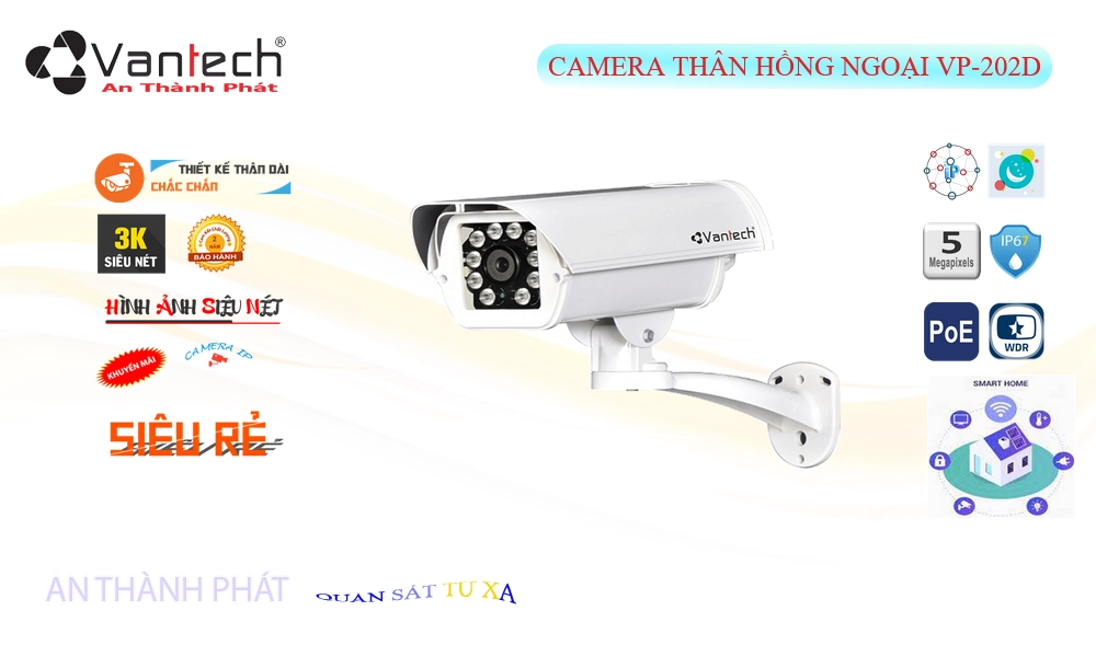 Camera VanTech VP-202D Tiết Kiệm Camera VanTech VP-202D Tiết Kiệm
