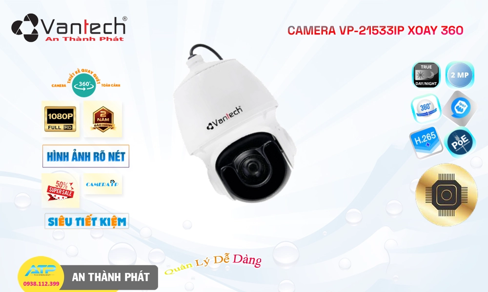 Camera VP-21533IP PTZ