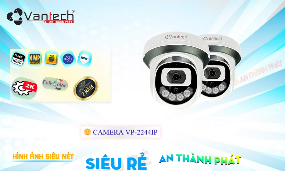 VP-2244IP Camera ✲ 4.0MP
