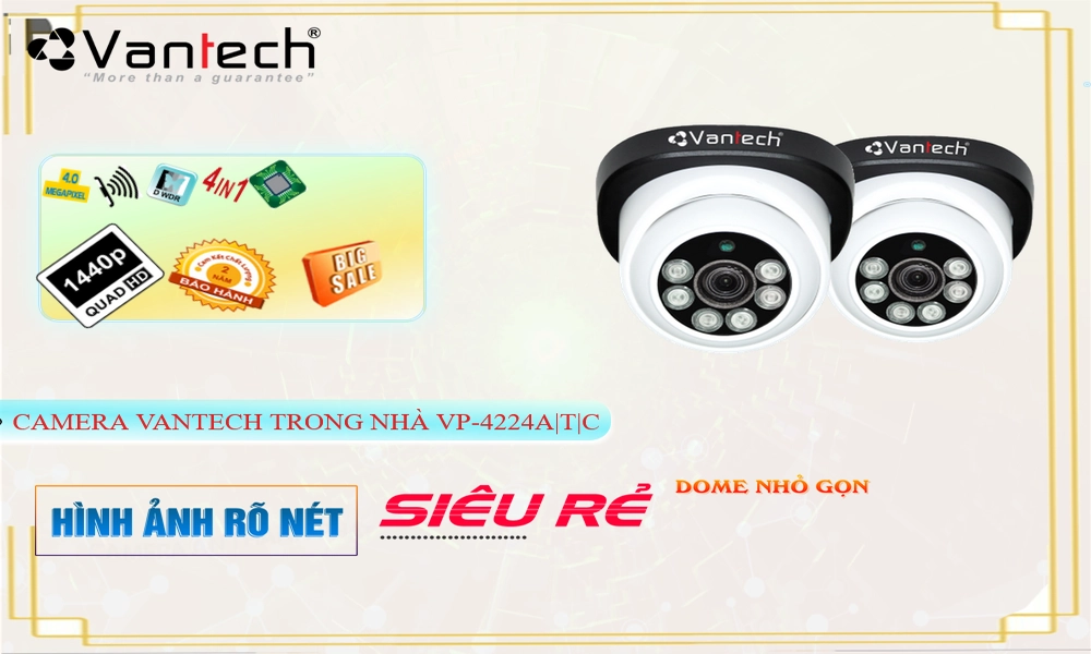 Camera VP-4224A|T|C VanTech Camera VP-4224A|T|C VanTech