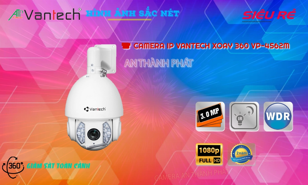 Camera ❂ VP-4562M Quay xoay 360 Độ Camera ❂ VP-4562M Quay xoay 360 Độ