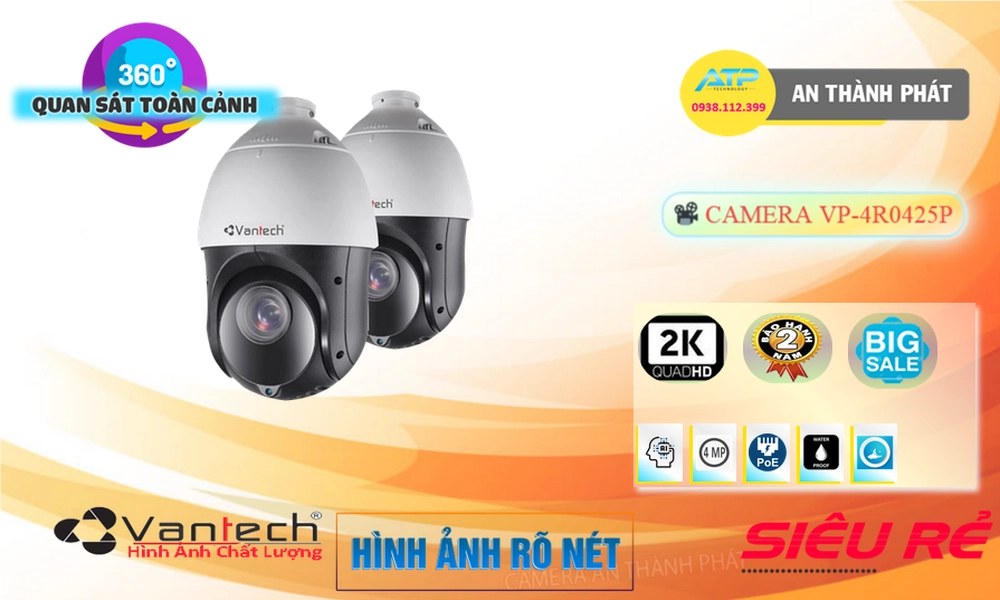 Camera VP-4R0425P Hồng Ngoại IP Camera VP-4R0425P Hồng Ngoại IP