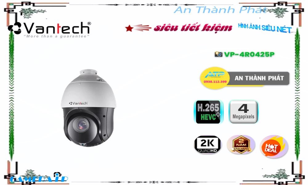 Camera VP-4R0425P Hồng Ngoại IP Camera VP-4R0425P Hồng Ngoại IP