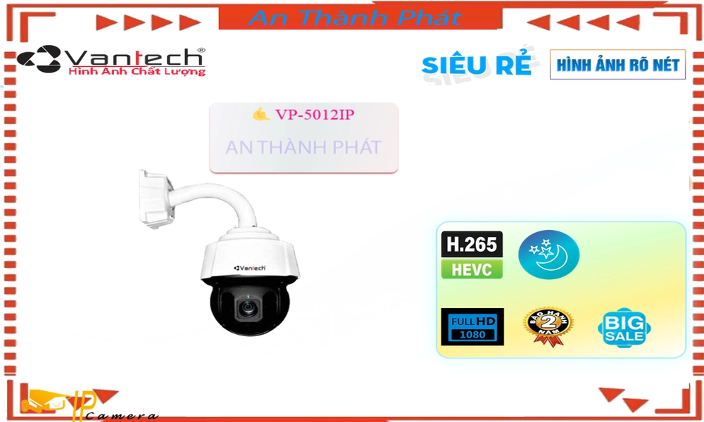 Camera ❇ VP-5012IP Chất Lượng Cao Camera ❇ VP-5012IP Chất Lượng Cao