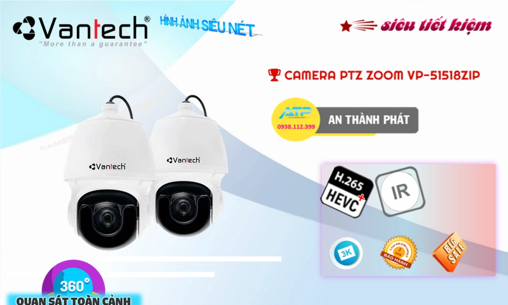 VP-51518ZIP Camera Công Nghệ IP