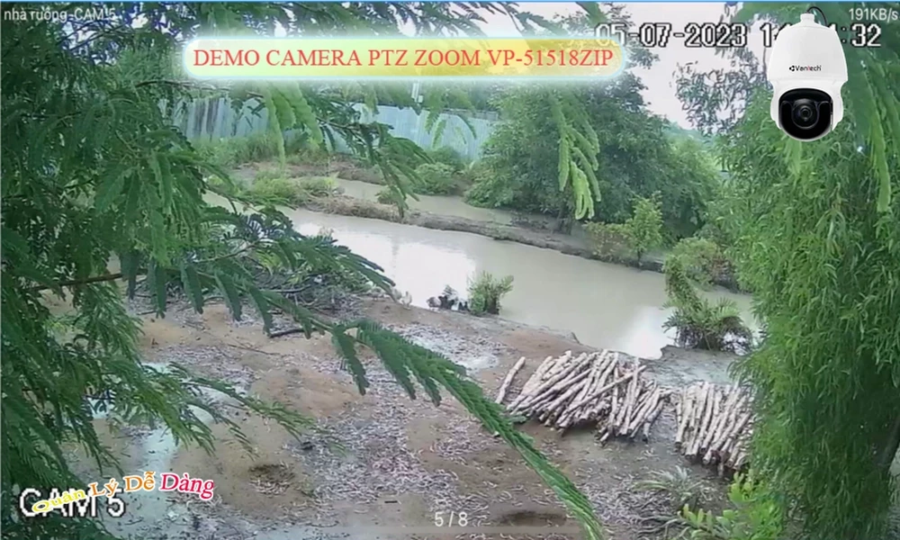 VP-51518ZIP Camera Công Nghệ IP
