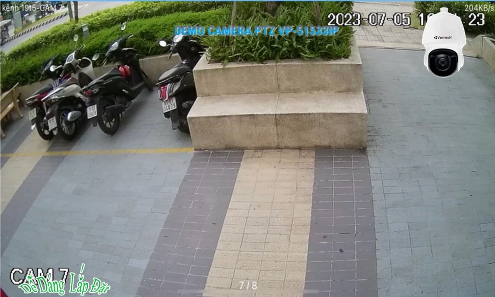 Camera VP-51533IP Hồng ngoại 150M