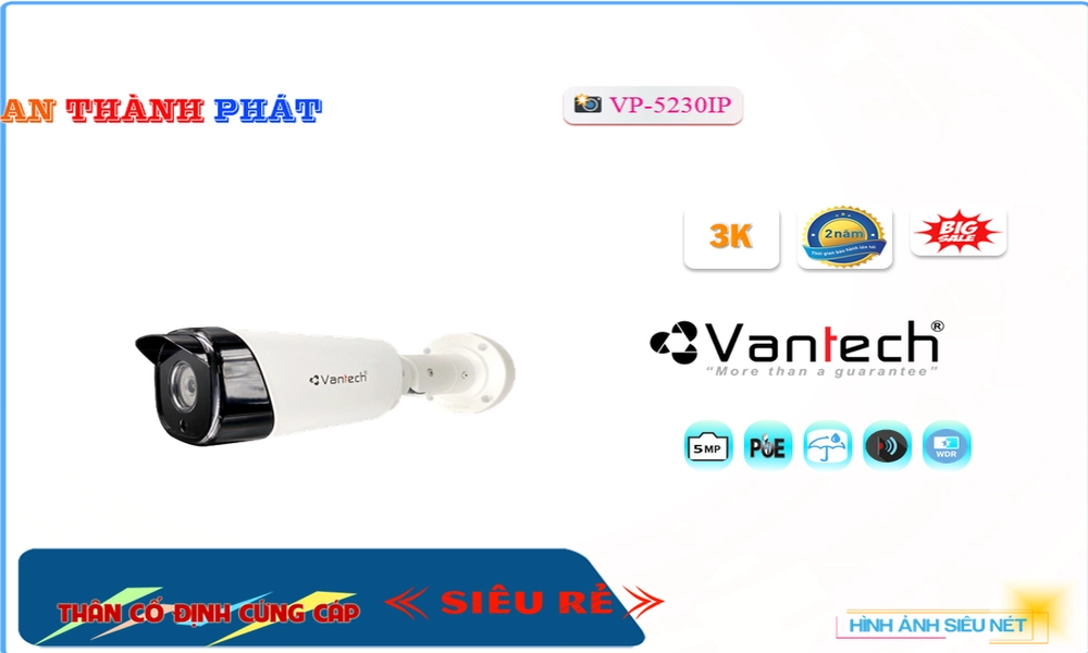 Camera VP-5230IP Độ phân Giải Cao Camera VP-5230IP Độ phân Giải Cao