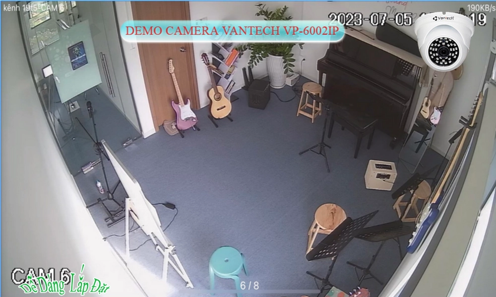 Camera VP-6002IP Công Nghệ Hiện Đại