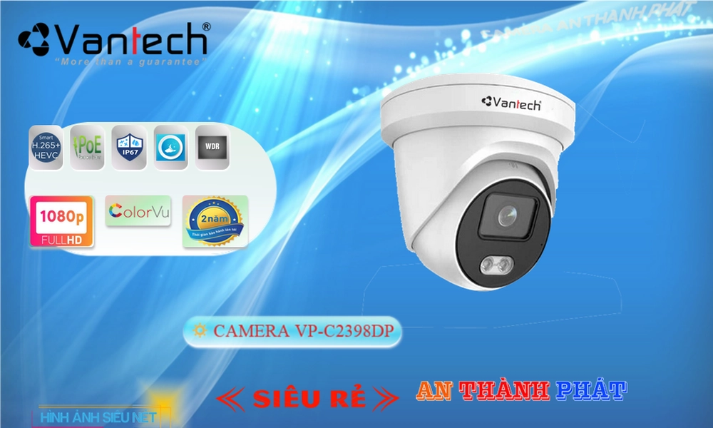 Camera VanTech VP-C2398DP Tiết Kiệm Camera VanTech VP-C2398DP Tiết Kiệm
