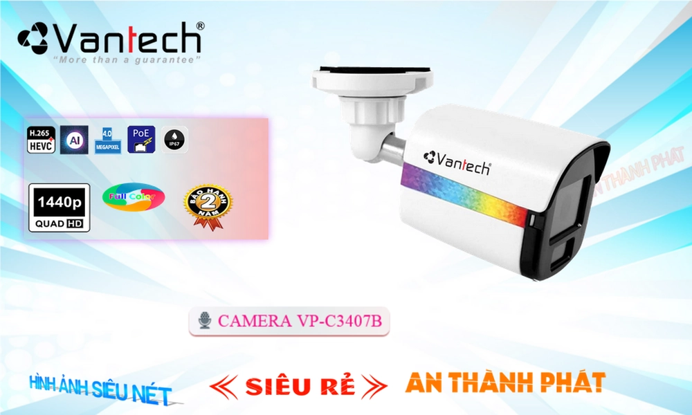 Camera VP-C3407B Giá Rẻ