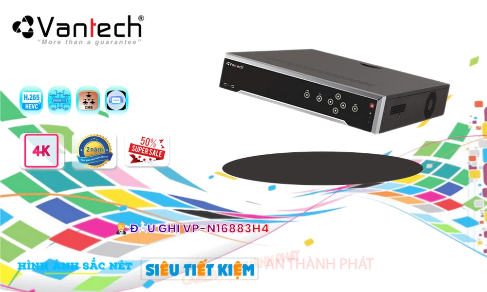 Đầu Thu Vantech Chất Lượng Cao VP-N16883H4