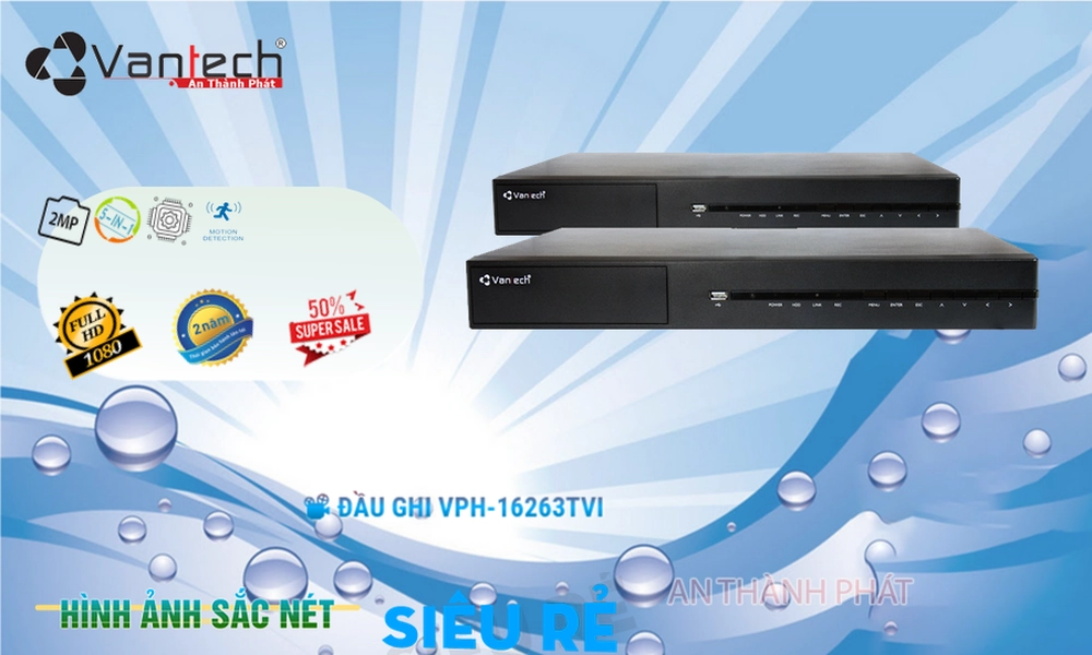 ❇ Đầu Thu 16 kênh VPH-16263TVI ❇ Đầu Thu 16 kênh VPH-16263TVI