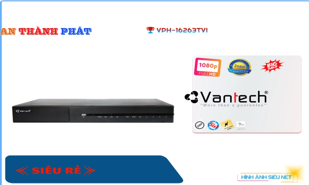 ❇ Đầu Thu 16 kênh VPH-16263TVI ❇ Đầu Thu 16 kênh VPH-16263TVI